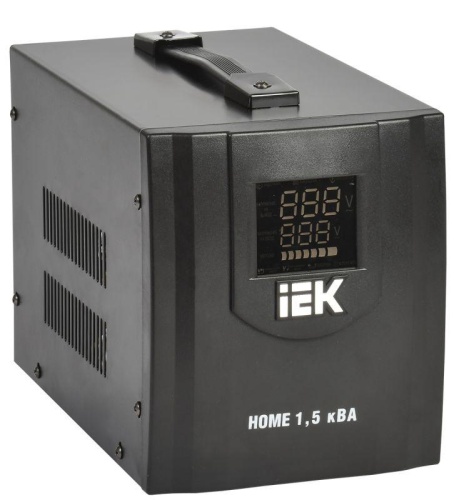 Стабилизатор напряжения HOME СНР 1/220 1.5кВА переносной | код IVS20-1-01500 | IEK